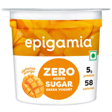 Load image into Gallery viewer, zero added sugar greek yogurt, mango