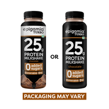 Load image into Gallery viewer, turbo 25g protein milkshake, chocolate - pack of 4