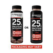Load image into Gallery viewer, turbo 25g protein milkshake, assorted flavors - pack of 4