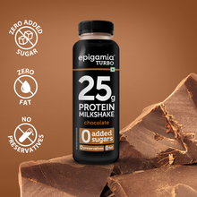 Load image into Gallery viewer, turbo 25g protein milkshake, chocolate - pack of 4