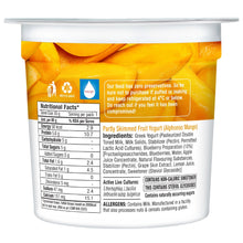 Load image into Gallery viewer, zero added sugar greek yogurt, mango