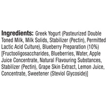 Load image into Gallery viewer, zero added sugar greek yogurt, strawberry, mixed berries, blueberry - pack of 3