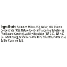 Load image into Gallery viewer, turbo 25g protein milkshake, vanilla caramel