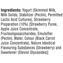 Load image into Gallery viewer, turbo 15g protein yogurt, strawberry