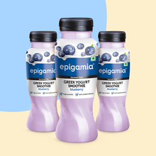 Load image into Gallery viewer, greek yogurt smoothie, blueberry - pack of 3