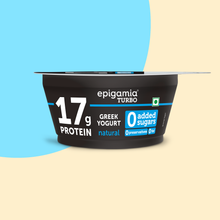 Load image into Gallery viewer, turbo 17g protein yogurt, natural