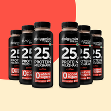 Load image into Gallery viewer, turbo 25g protein milkshake, coffee - pack of 6