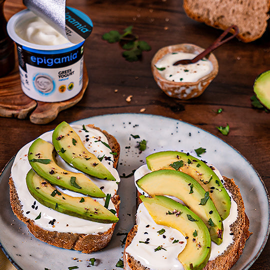 Avocado Yogurt Toast