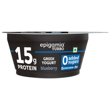 Load image into Gallery viewer, turbo 15g protein yogurt, blueberry
