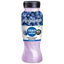 Load image into Gallery viewer, zero added sugar greek yogurt smoothies, blueberry
