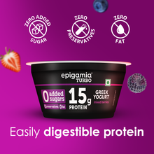 Load image into Gallery viewer, mixed berries 15g protein turbo yogurt
