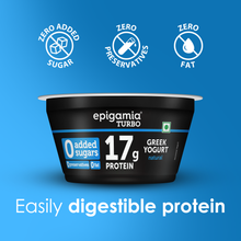 Load image into Gallery viewer, natural 17g protein turbo yogurt
