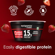 Load image into Gallery viewer, strawberry 15g protein turbo yogurt
