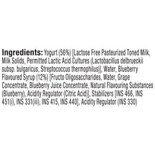 Load image into Gallery viewer, zero added sugar greek yogurt smoothies, blueberry
