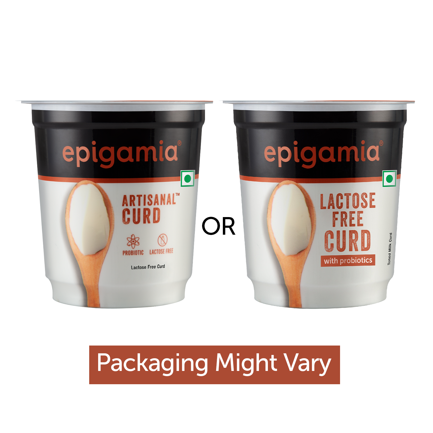 Yoguri出品 lactose free, curd - pack of 2 - Epigamia