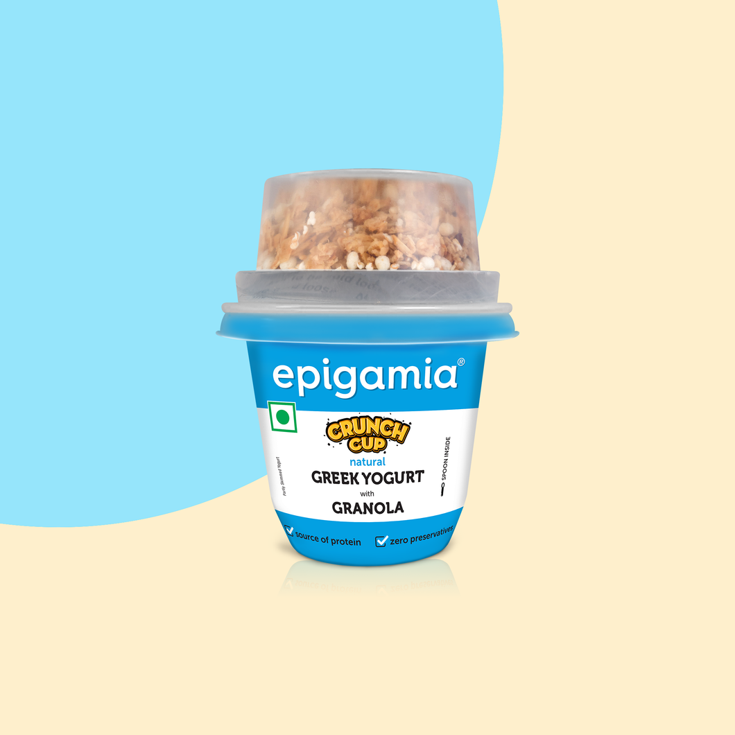crunch cup natural greek yogurt & granola