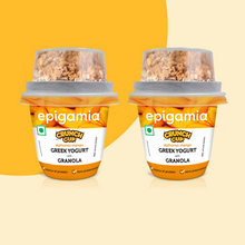 Load image into Gallery viewer, crunch cup mango greek yogurt &amp; granola pack of 2
