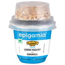 Load image into Gallery viewer, crunch cup natural greek yogurt &amp; granola
