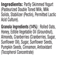 Load image into Gallery viewer, crunch cup natural greek yogurt &amp; granola
