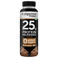 Load image into Gallery viewer, turbo 25 g protein milkshake, chocolate, 250 ml - pack of 4
