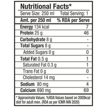 Load image into Gallery viewer, 25g protein turbo milkshake - vanilla caramel - 250 ml
