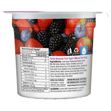 Load image into Gallery viewer, mixed berries zero added sugar yogurt
