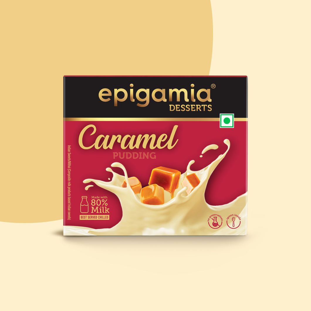 caramel pudding - 70 gm