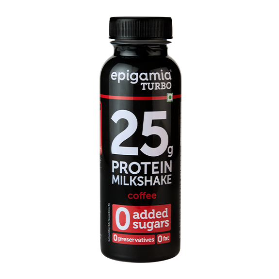coffee turbo 25 g protein milkshake, 250 ml - pack of 4
