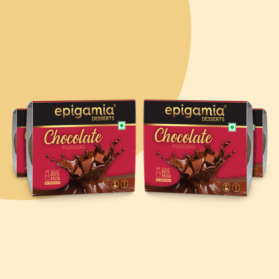 chocolate pudding, 70 gm - pack of 4