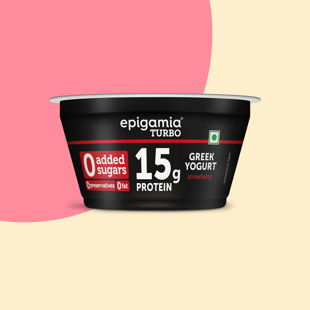 strawberry 15g protein turbo yogurt