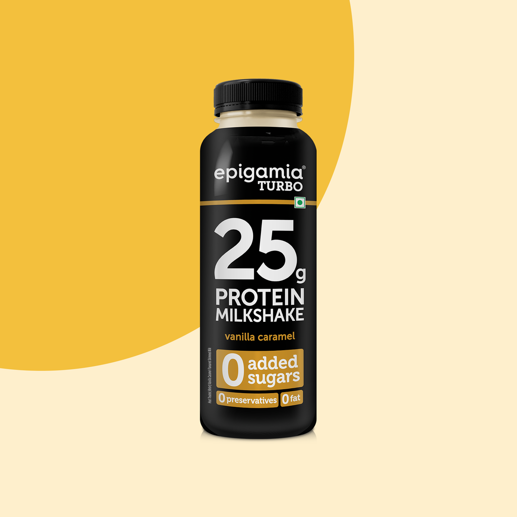 25g protein turbo milkshake - vanilla caramel - 250 ml