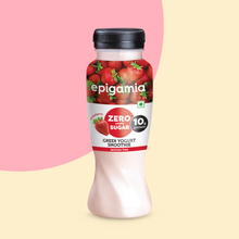 Load image into Gallery viewer, zero added sugar greek yogurt smoothies, strawberry
