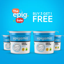 Load image into Gallery viewer, greek yogurt, natural (buy 3 get 1 free) - 90 gm (pack of 4)
