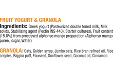 Load image into Gallery viewer, Epigamia Snack Pack, Mango Greek Yogurt with Chunky Granola

