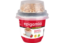 Load image into Gallery viewer, Epigamia Snack Pack - Strawberry Greek Yogurt with Chunky Granola
