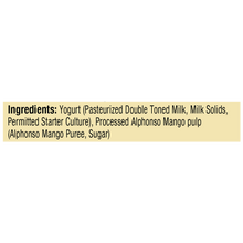 Load image into Gallery viewer, fruit yogurt, mango - pack of 6
