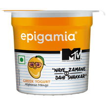 Load image into Gallery viewer, MTV x epigamia Mango Greek Yogurt 85 g
