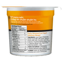 Load image into Gallery viewer, MTV x epigamia Mango Greek Yogurt 85 g
