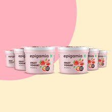Load image into Gallery viewer, fruit yogurt, strawberry - pack of 6
