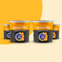 Load image into Gallery viewer, greek yogurt, no added sugar, mango - pack of 4

