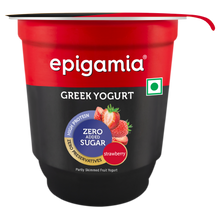 Load image into Gallery viewer, greek yogurt, no added sugar, strawberry - pack of 4
