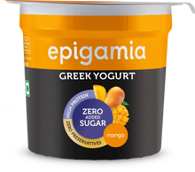 Load image into Gallery viewer, greek yogurt, no added sugar, mango - pack of 4
