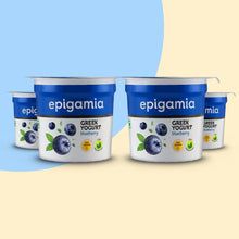 Load image into Gallery viewer, greek yogurt, blueberry, 85 gm each - pack of 4
