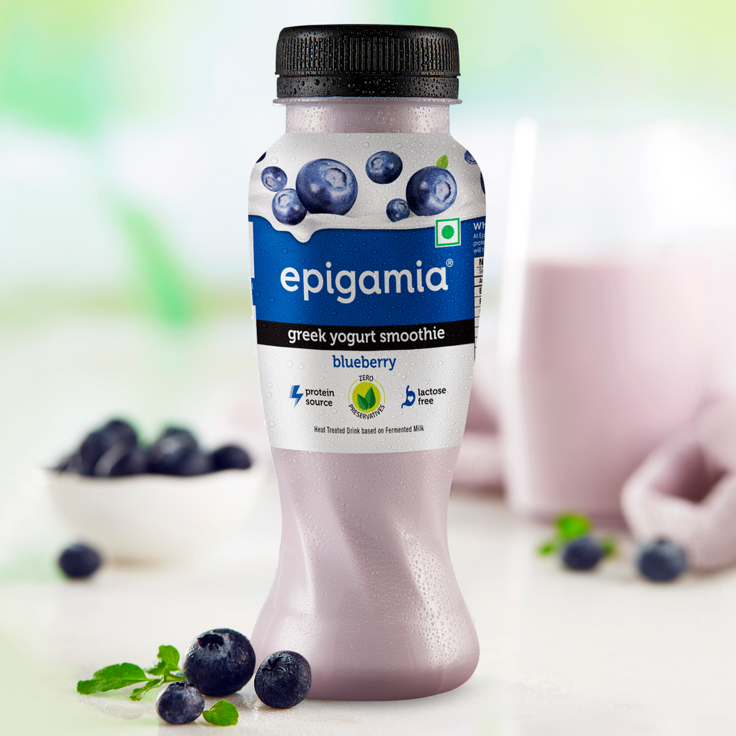 greek yogurt smoothie, blueberry - 180 ml
