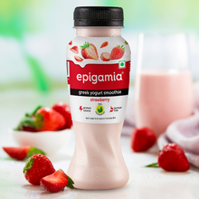 Load image into Gallery viewer, greek yogurt smoothie, strawberry - 180 ml
