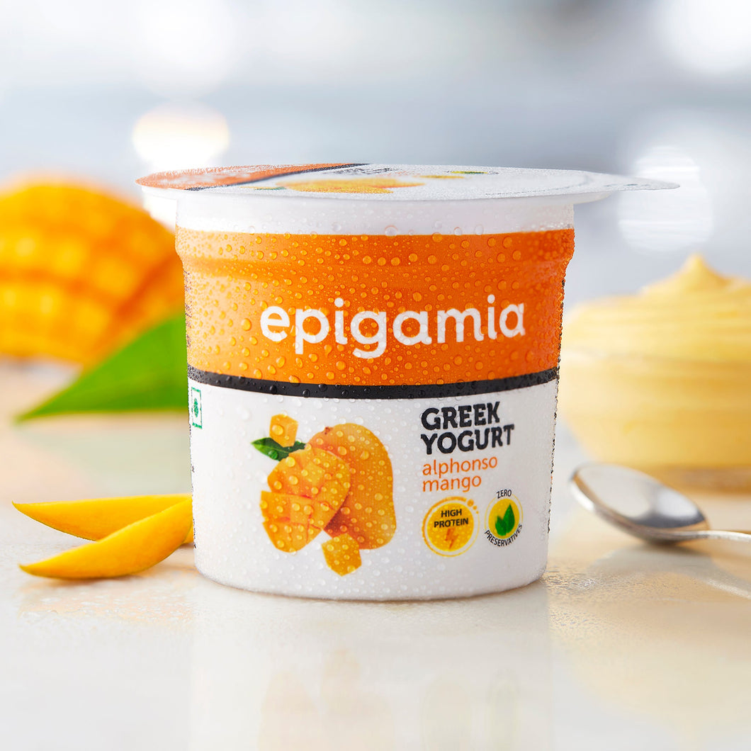 greek yogurt, alphonso mango - 85 gm