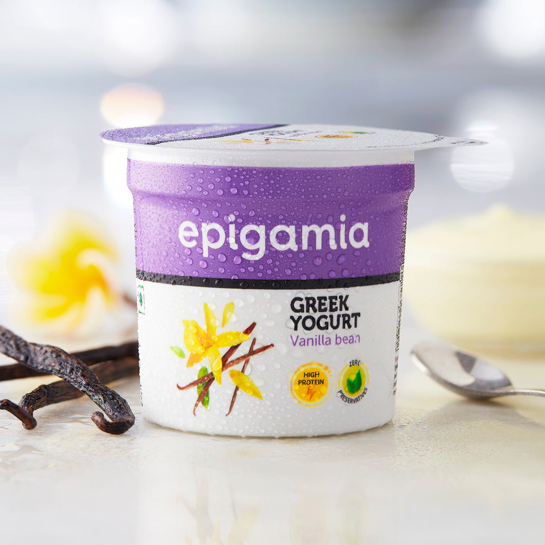Greek Yogurt, Vanilla Bean (₹5 OFF) - 90gm